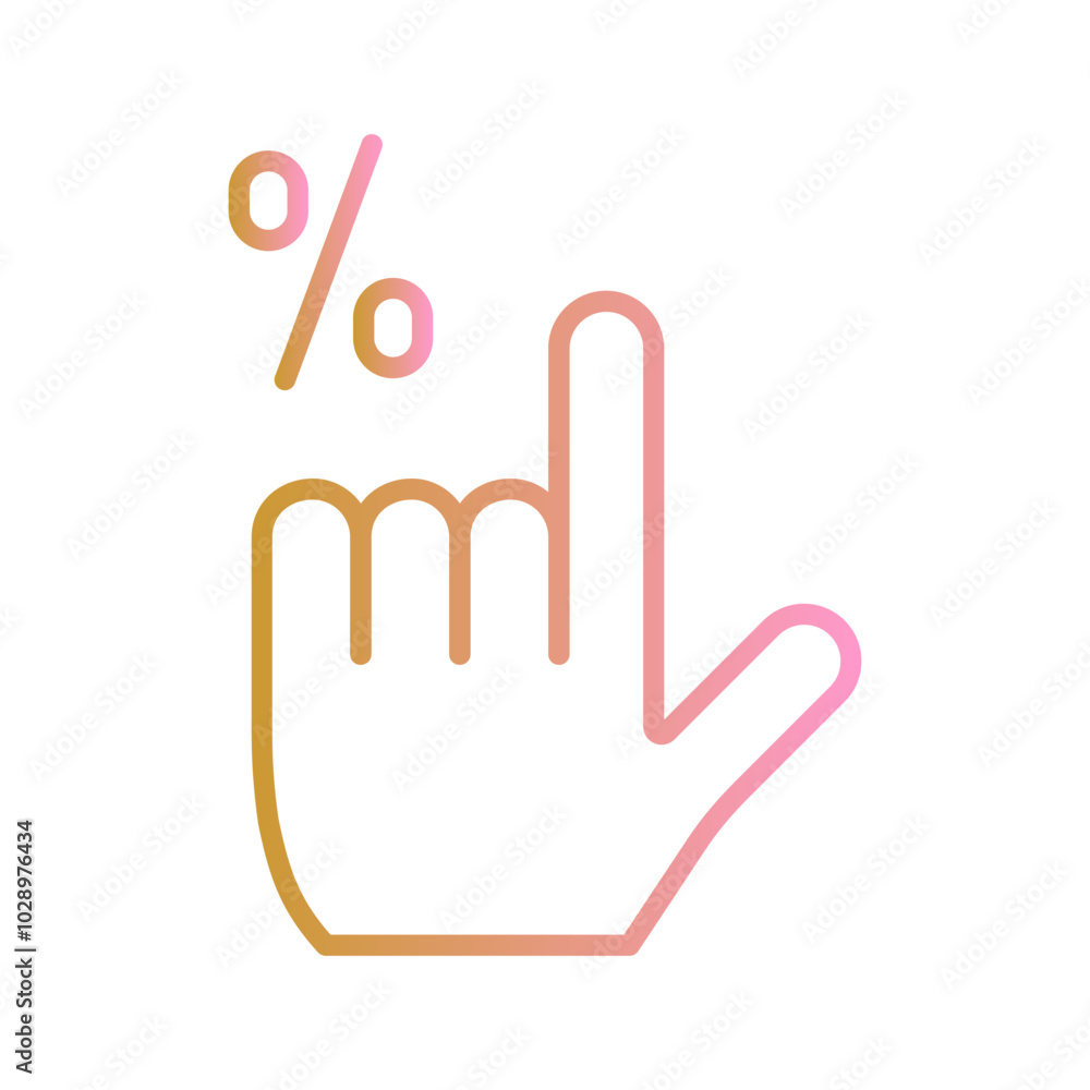 Click Through Rate Vector Icon Click Through Rate Vector Icon