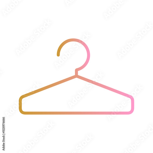 Cute Hangers Vector Icon