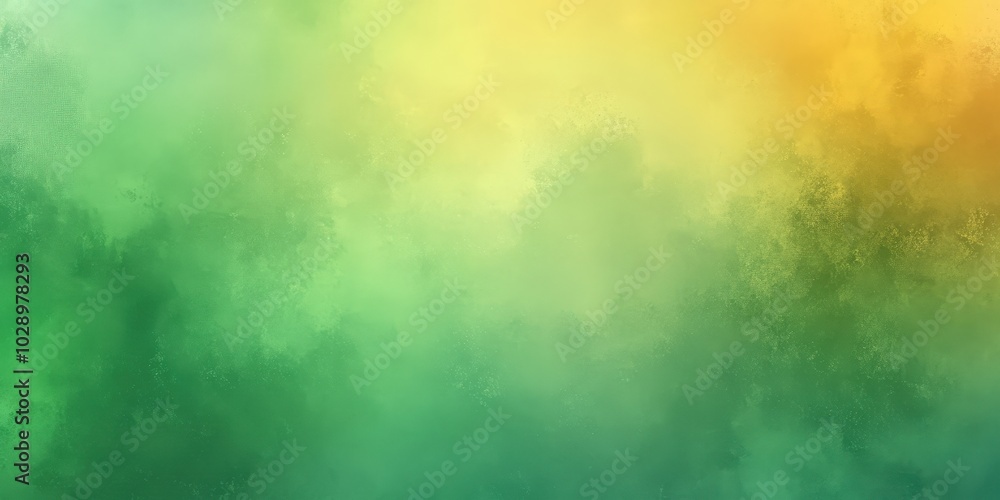 Fototapeta premium Colorful Abstract Background in Green and Yellow Tones