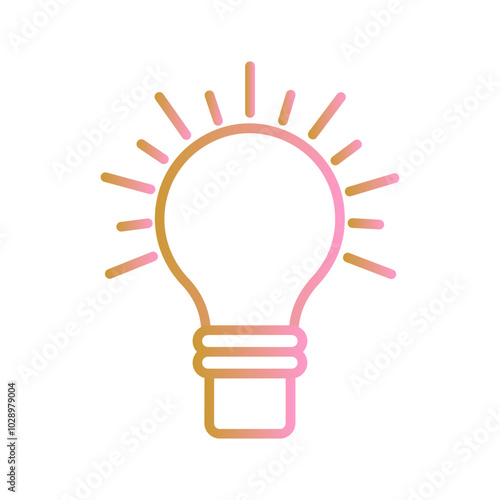 Light Bulb Vector Icon