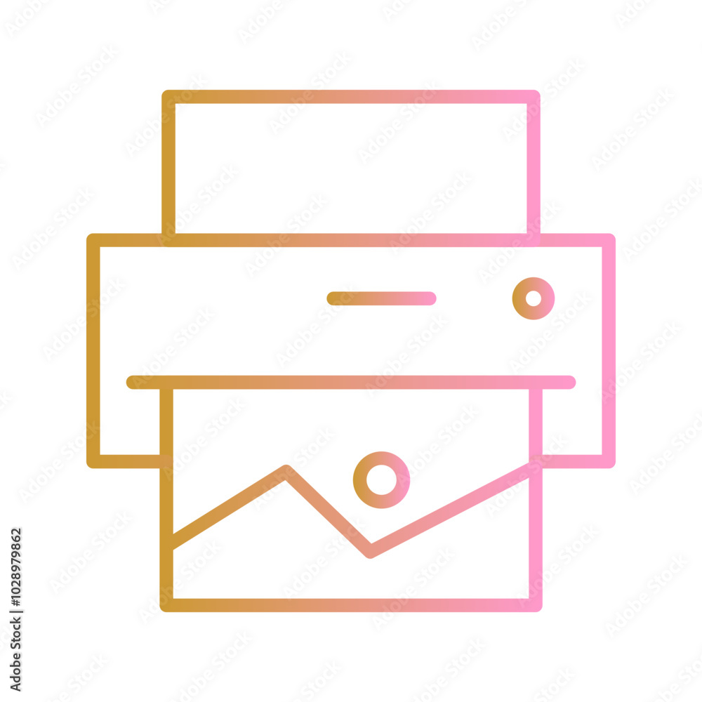 Photo Printing Vector Icon Photo Printing Vector Icon
