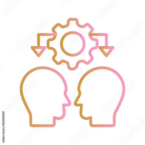Conflict Management Vector Icon