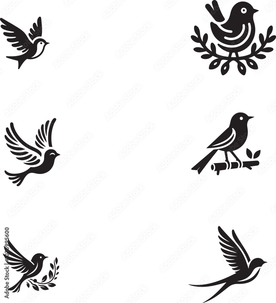 Obraz premium bird silhouette