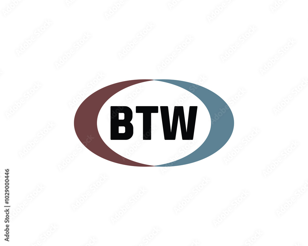 BTW logo design vector template. BTW BTW logo design vector template. BTW