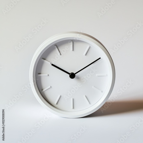 Wallpaper Mural Minimalist Desk Clock Torontodigital.ca