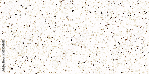 Terrazzo flooring consists of chips of marble texture. quartz surface brown, white for bathroom or kitchen countertop. brown paper texture background. rock stone marble backdrop textured illustration.