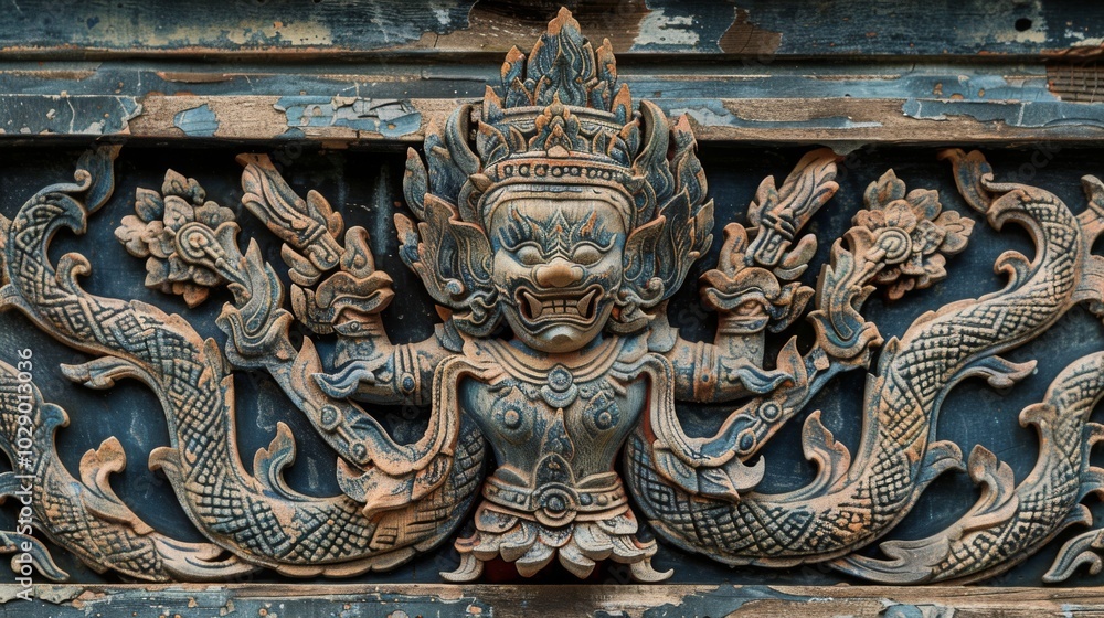 Intricate Thai Motifs in Traditional Design Intricate Thai Motifs in Traditional Design