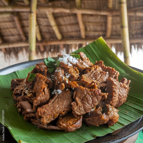 Kerala style beef fry roast