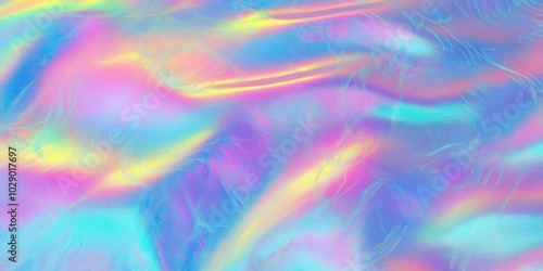 Colorful Iridescent Abstract Background Texture
