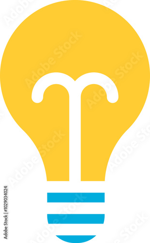 Bilde på lerret Idea Bulb Icon