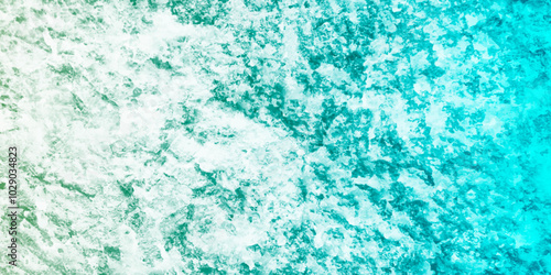 Abstract Mint Bluesky Water color background, Illustration. cloudy Minty sky background with clouds, cloudy light blue watercolor natural clouds and smoke.  romantic summer blue sky with fluffy cloud.