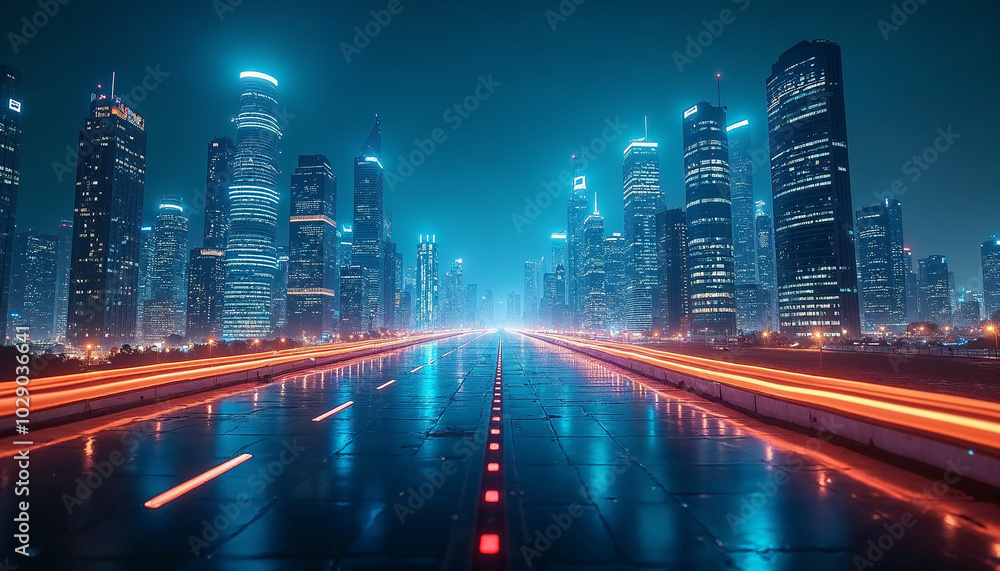Futuristic Glowing Line Abstract Background Futuristic Glowing Line Abstract Background