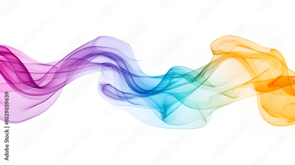 An Infinite Dreamlike Scene of Swirling Colored Smoke in Abstract Patterns An Infinite Dreamlike Scene of Swirling Colored Smoke in Abstract Patterns