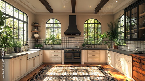 Serene Space with a Modern and Timeless Kitchen Design