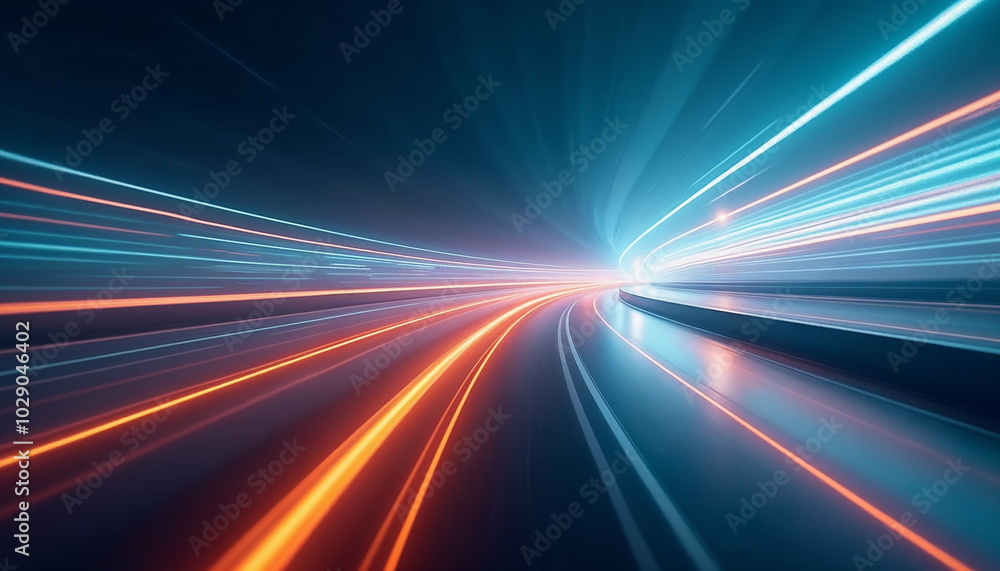 Futuristic Glowing Line Abstract Background Futuristic Glowing Line Abstract Background