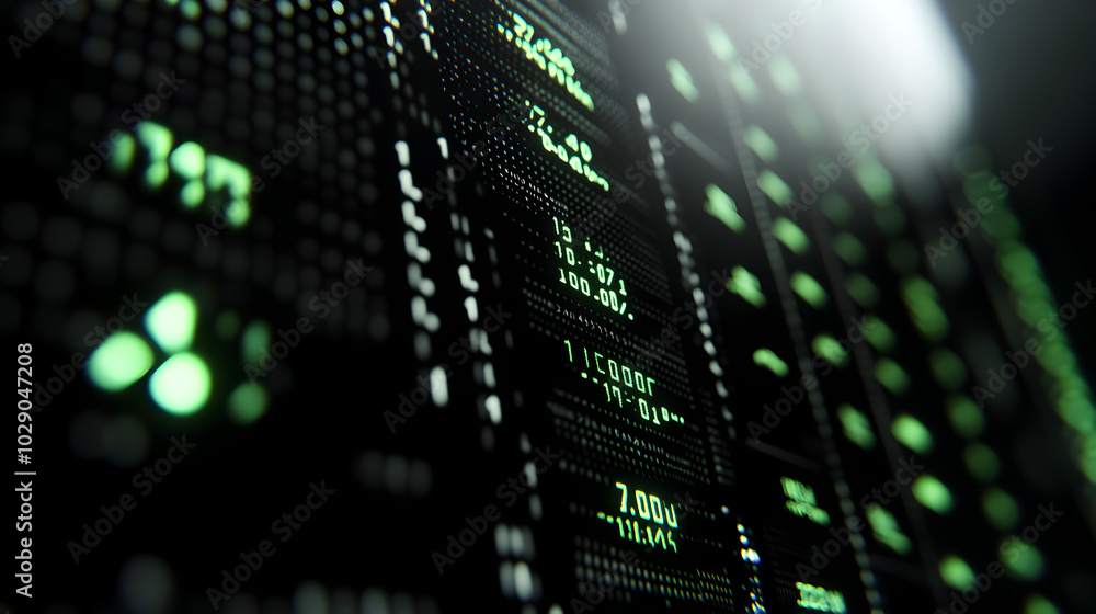 Green Digital Display Green Digital Display