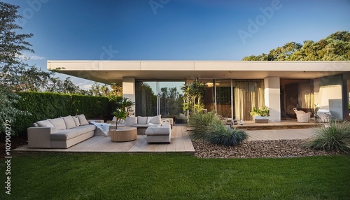 Moderne Architektur Haus Villa Luxus Resort