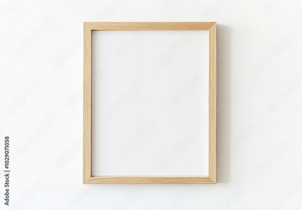 Minimalist Wood Frame Minimalist Wood Frame