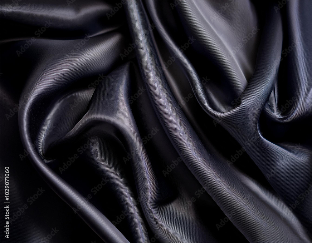 Abstract texture of natural black or dark gray color fabric as concept background. Fabric texture of natural cotton or linen, silk or satin, wool or jersey textile material. Luxurious dark background. Abstract texture of natural black or dark gray color fabric as concept background. Fabric texture of natural cotton or linen, silk or satin, wool or jersey textile material. Luxurious dark background.