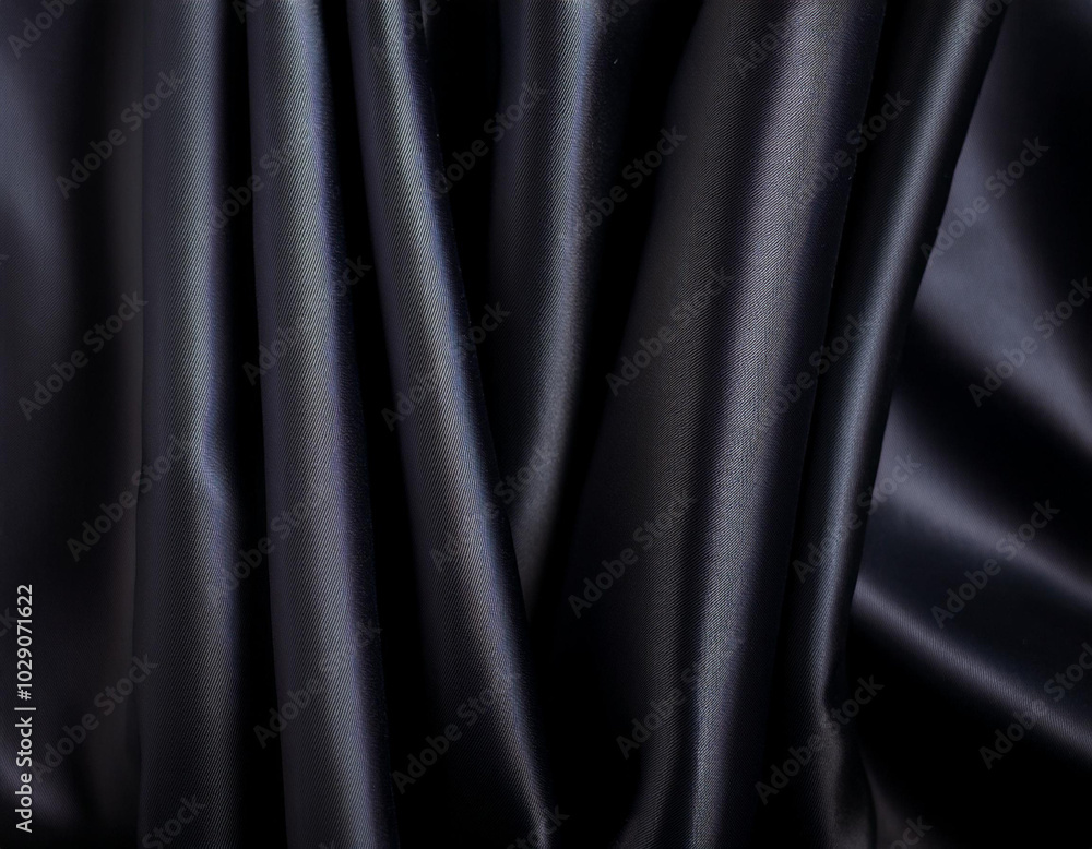 Abstract texture of natural black or dark gray color fabric as concept background. Fabric texture of natural cotton or linen, silk or satin, wool or jersey textile material. Luxurious dark background. Abstract texture of natural black or dark gray color fabric as concept background. Fabric texture of natural cotton or linen, silk or satin, wool or jersey textile material. Luxurious dark background.