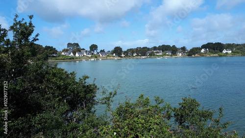 Promenade à Sarzeau, dans le Morbihan en Bretagne photo