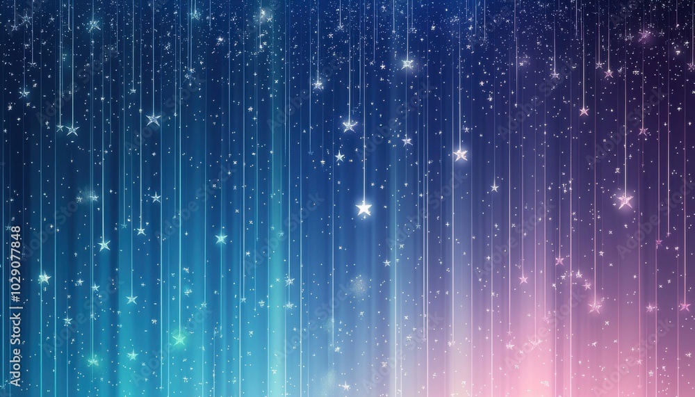A vibrant, starry background with cascading light effects, creating a dreamy and magical atmosphere. A vibrant, starry background with cascading light effects, creating a dreamy and magical atmosphere.