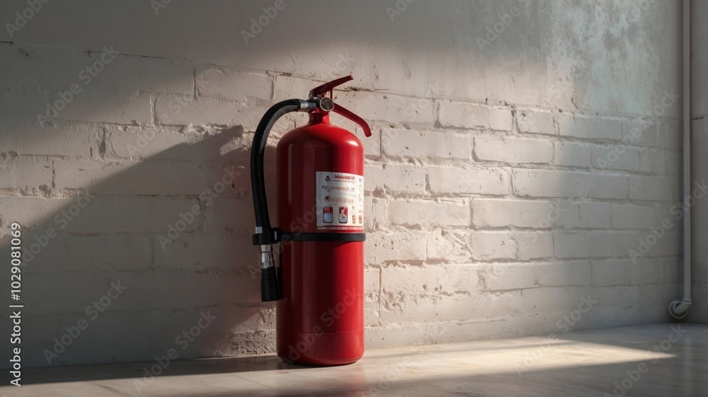 Fire extinguisher in case of a fire emergency. Injection fire extinguishers Fire extinguisher in case of a fire emergency. Injection fire extinguishers