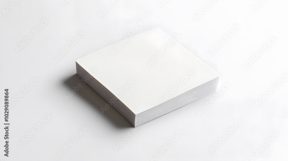 White sticky post it note isolated on white background White sticky post it note isolated on white background