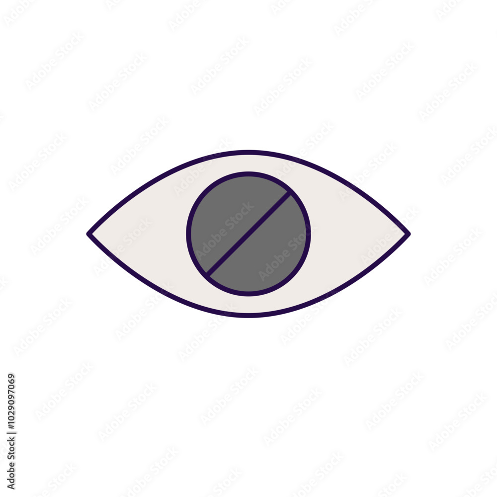 Fototapeta premium Blindness icon
