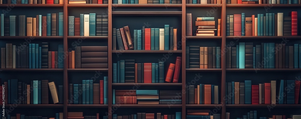 Digital library flat design top view ebooks animation vivid Digital library flat design top view ebooks animation vivid