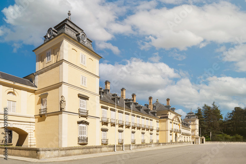 Facade of the Royal Palace of El Pardo photo