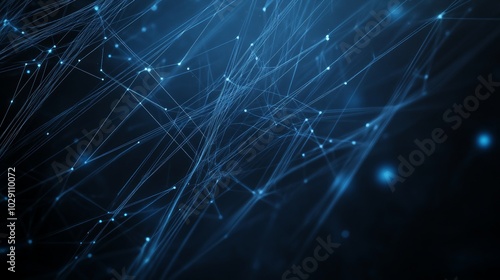 Cyber ​​security theme picture, communication, network, abstract background