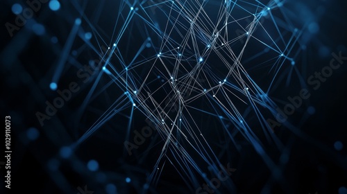 Cyber ​​security theme picture, communication, network, abstract background