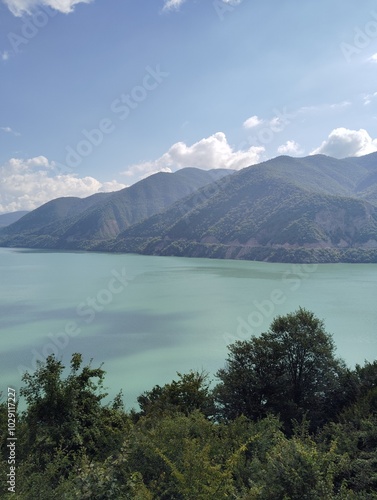 lake in the mountains