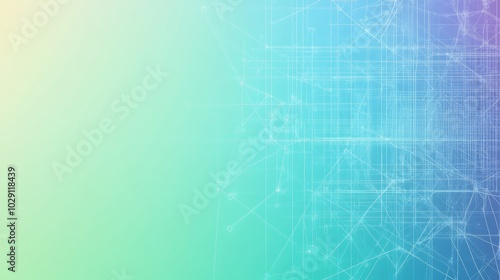 Cyber ​​security theme picture, communication, network, abstract background