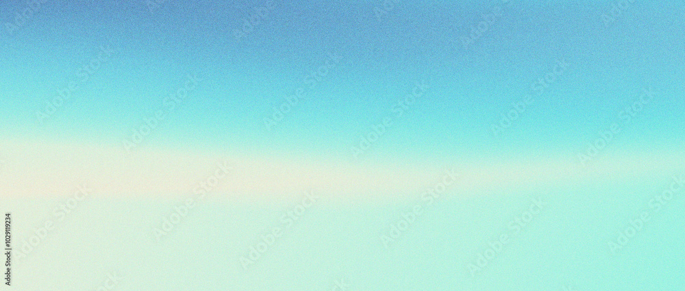 Fototapeta premium Blue white light texture color gradient rough abstract background, shine bright light and glow template empty space grainy noise grungy