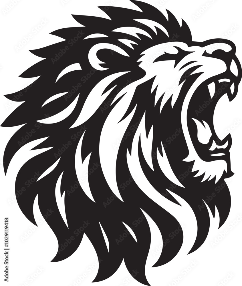 lion head vector lion head vector