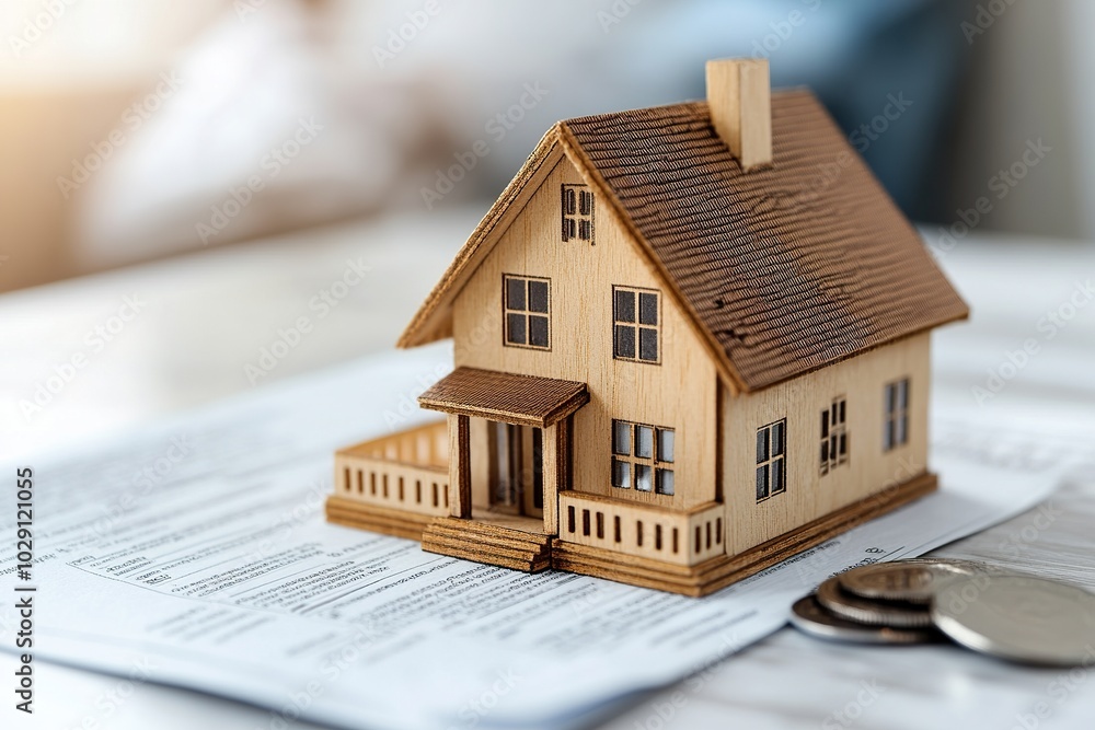 Real Estate Professionals Reviewing Mortgage and Lease Documents Real Estate Professionals Reviewing Mortgage and Lease Documents