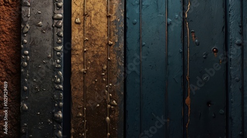 Wood, Texture, Relief, Joiner, Black, Gold, Board, Knot, Background, Texture