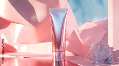 Cosmetic tube. Premium background