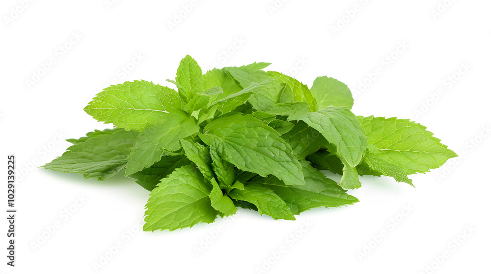 Mint leaves isolated on white background ,Fresh mint leafs isolated on a white background Mint leaves isolated on white background ,Fresh mint leafs isolated on a white background