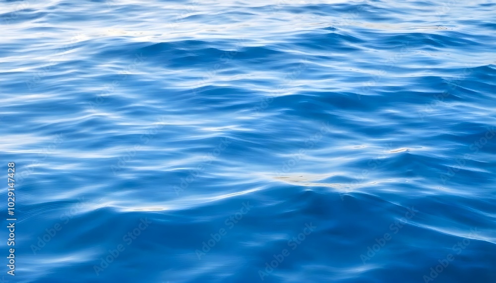 a serene blue water background with gentle ripples reflecting sunlight a serene blue water background with gentle ripples reflecting sunlight