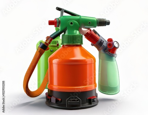 Pesticide Sprayer Isolated on White Background