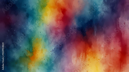 soft colorful watercolor blending background