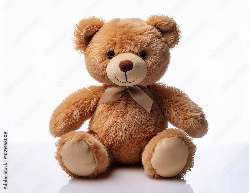 soft brown teddy bear isolated on white background soft brown teddy bear isolated on white background