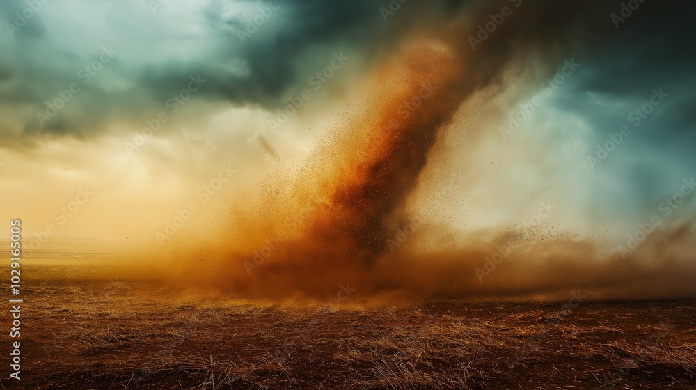 dynamic background depicting the motion of a tornado in an open field dynamic background depicting the motion of a tornado in an open field