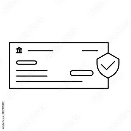 cheque icon