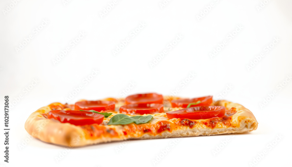 Pizza Pepperoni, isolated on white background, full depth of field isolated with white highlights, png Pizza Pepperoni, isolated on white background, full depth of field isolated with white highlights, png