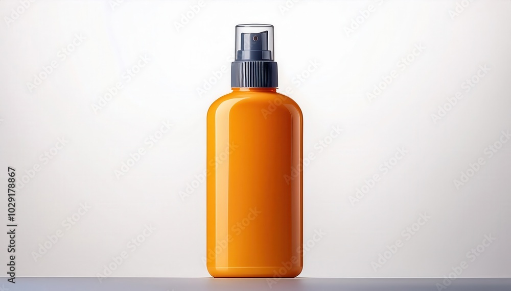 Bright Orange SPF Sunscreen Bottle for Summer Skin Protection, Ideal for Beach, Outdoor Activities, or Travel. Isolated on Clean White Background, Ready for Sun Safety Awareness Campaign Bright Orange SPF Sunscreen Bottle for Summer Skin Protection, Ideal for Beach, Outdoor Activities, or Travel. Isolated on Clean White Background, Ready for Sun Safety Awareness Campaign