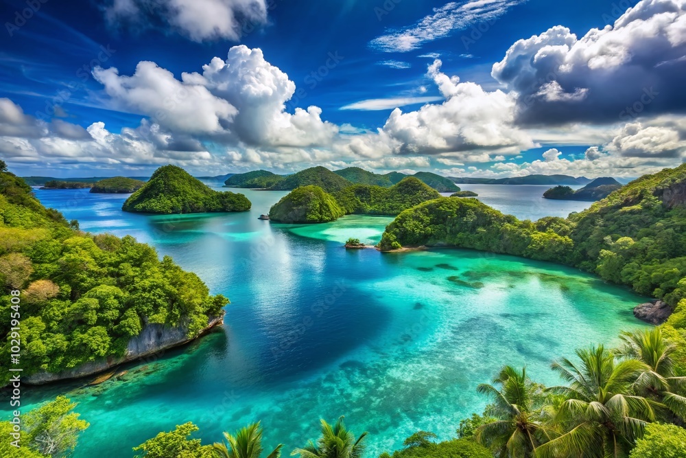 Stunning Blue Lagoon Paradise: Captivating Oceanic Islands Escape Stunning Blue Lagoon Paradise: Captivating Oceanic Islands Escape